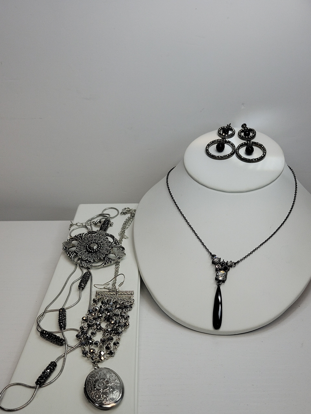 Black & Silver Jewelry Bundle